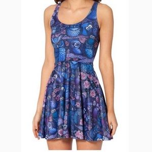 Black Milk Midnight Owl Skater Dress